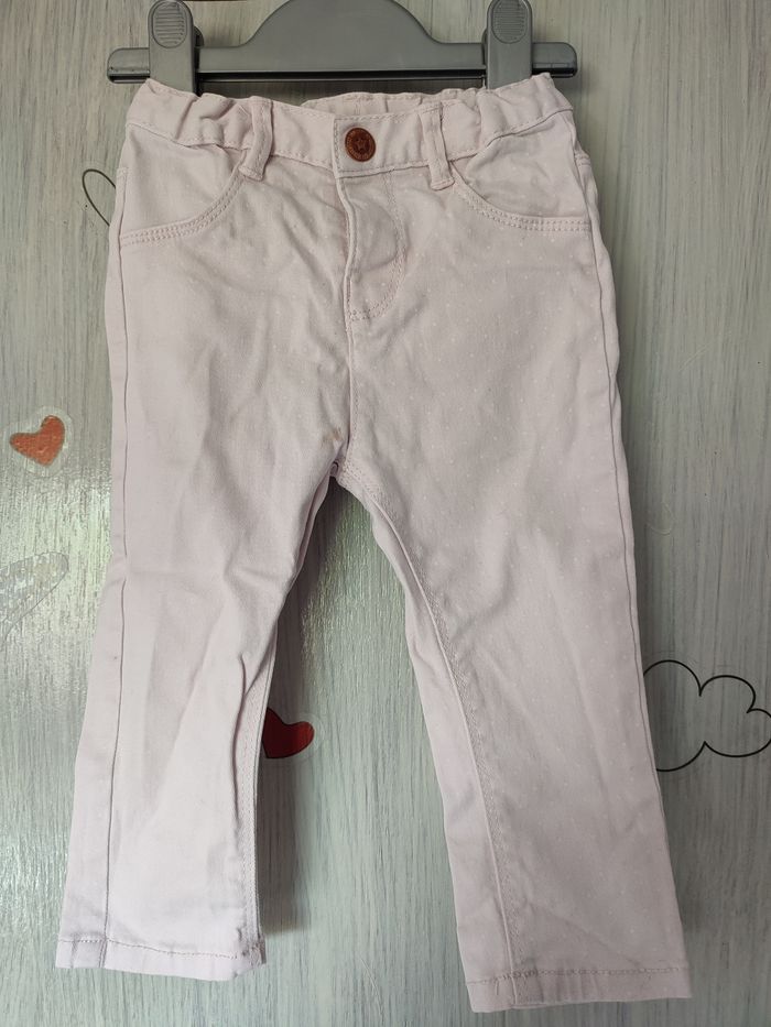 Lot jeans leggings 18 mois - photo numéro 2