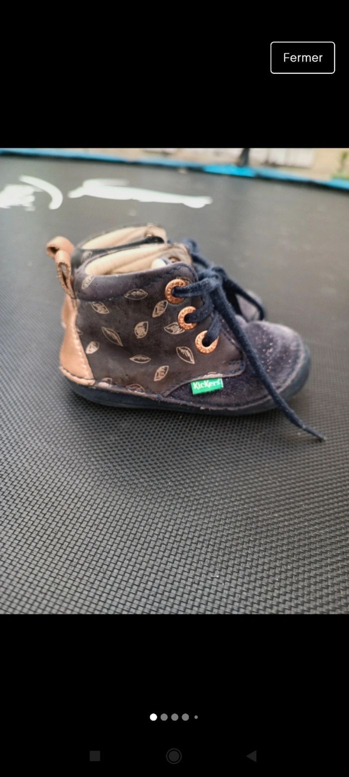 Chaussures Kickers pointure 21 - photo numéro 2