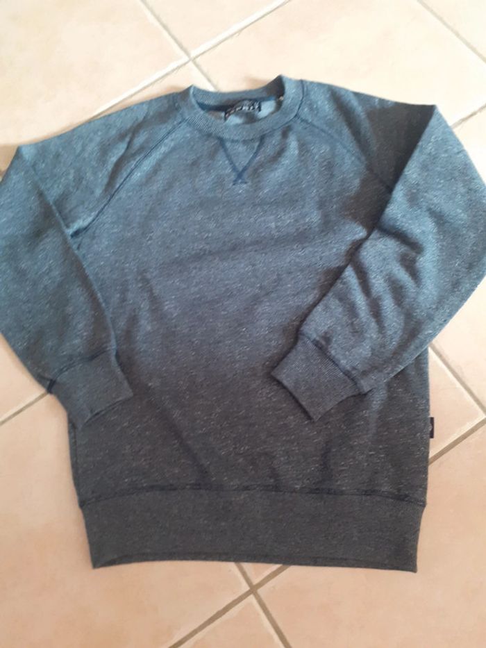 2 sweat bleus - photo numéro 3
