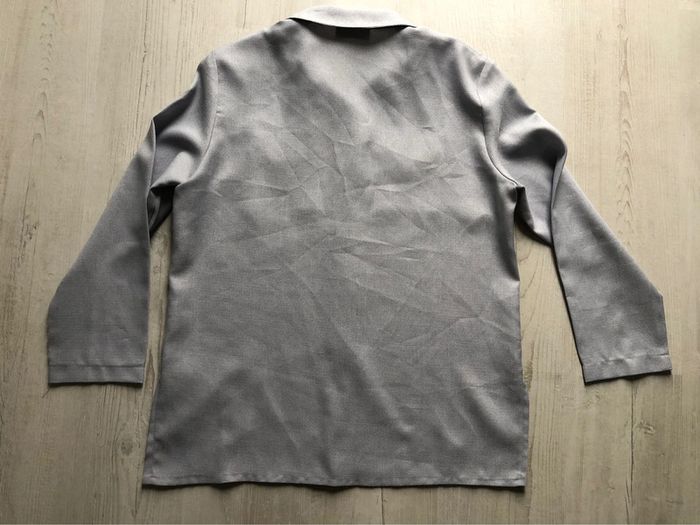 AN6- Ensemble robe longue + veste gris perle T 44-46 - photo numéro 17