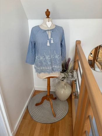 Sublime blouse baby bleu - Grain de Malice - T40