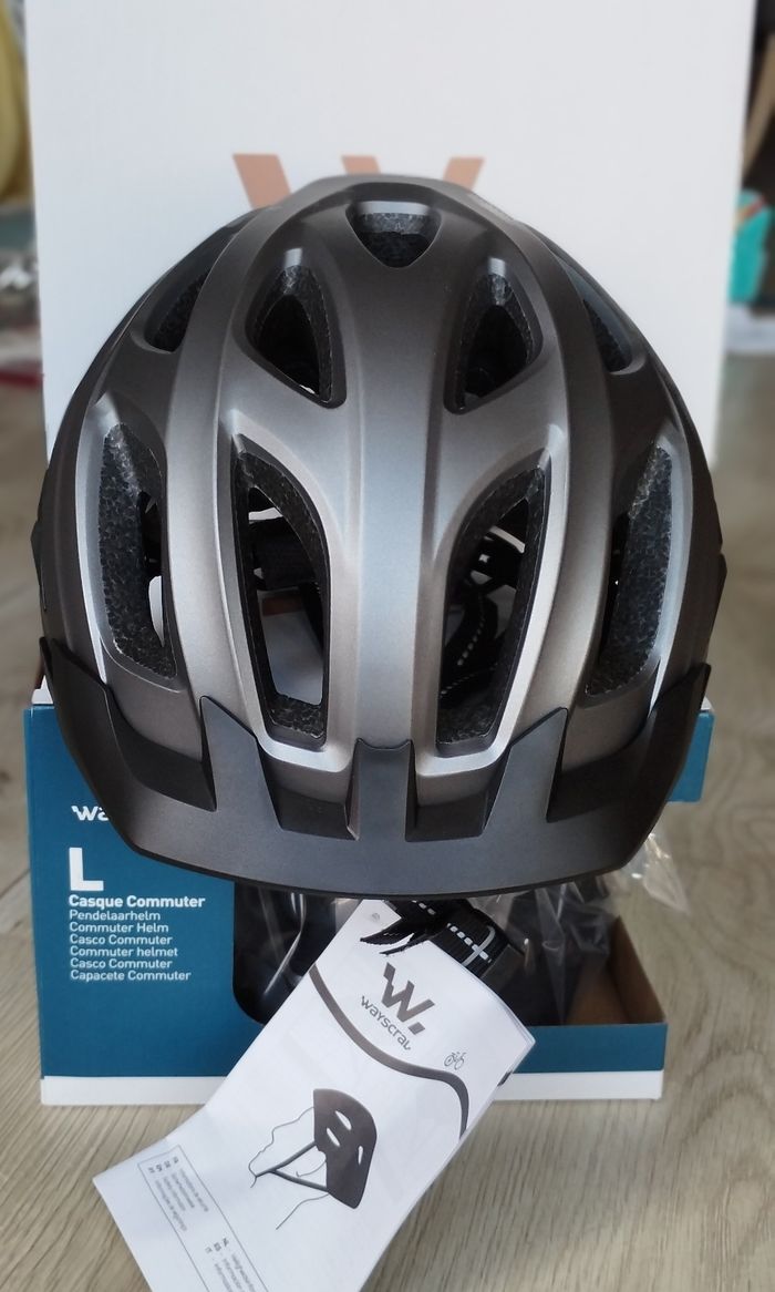 Casque Vélo Commuter Wayscral - T. L - neuf avec lumière intégrée - photo numéro 2