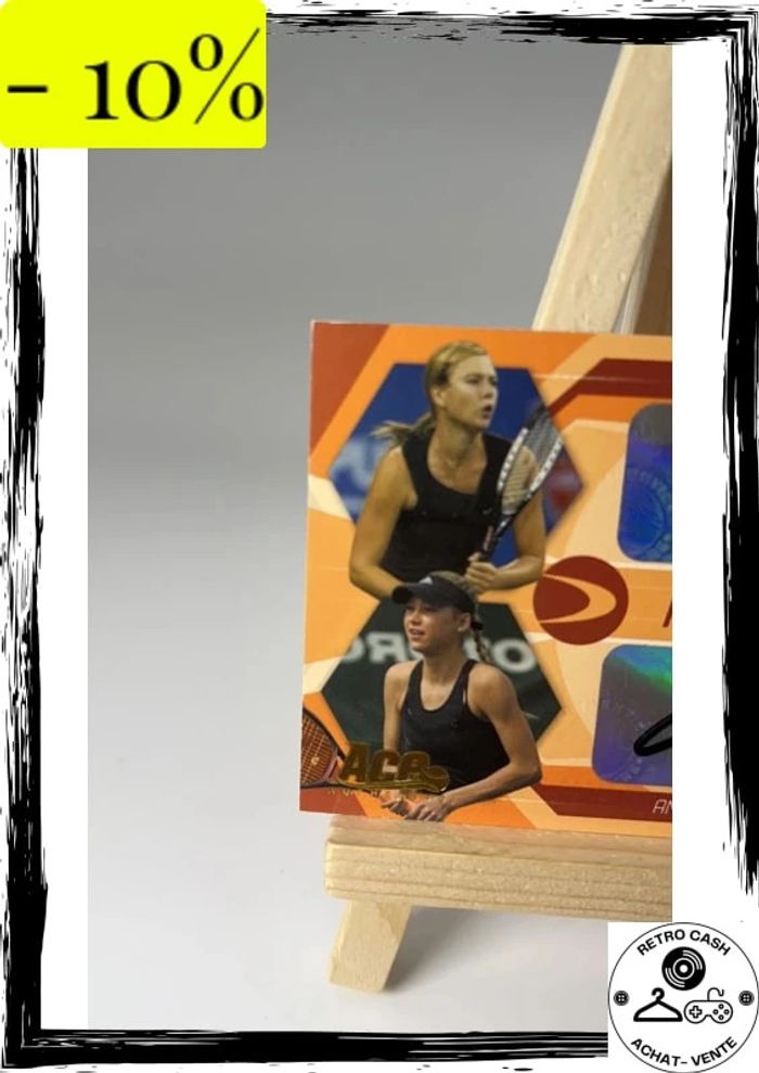 2007 Ace Authentic Coupe Davis Duos Maria Sharapova Anna Kournikova - photo numéro 2