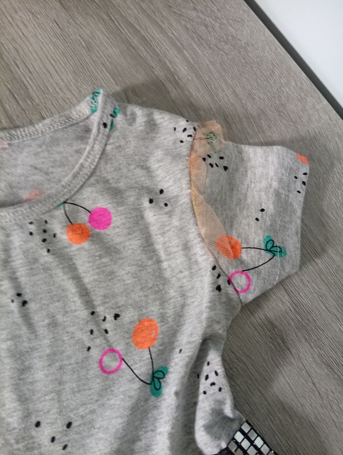 Jolie robe plus d' étiquette indiquant la taille correspond à un 12 mois - photo numéro 4