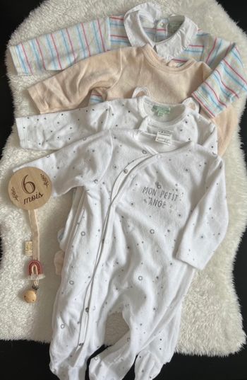 Lot de 4 pyjamas mixe