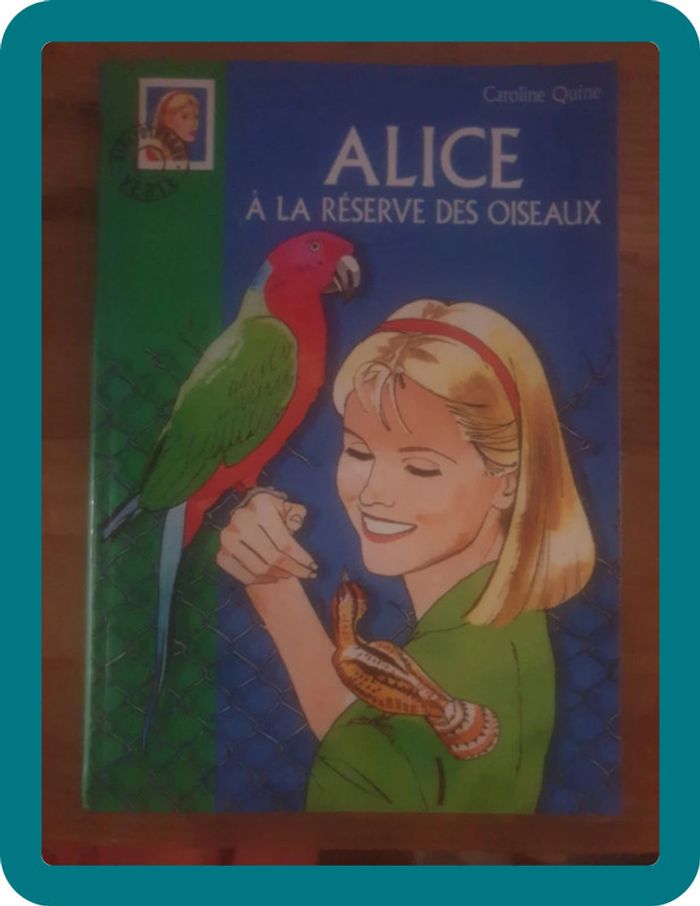 Alice, à la réserve des oiseaux