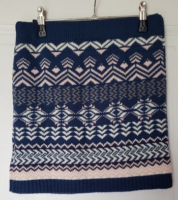 Jupe courte en laine TS