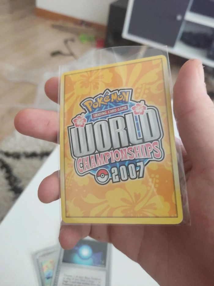 Carte Pokémon professor elm's training method World championship 2007 - photo numéro 2