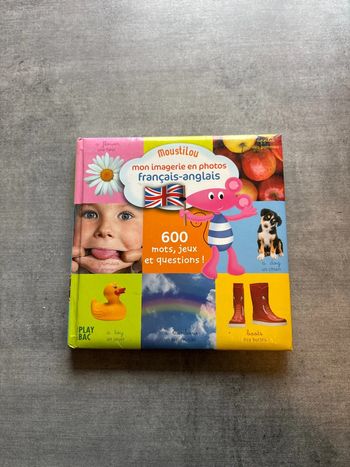 Livre mon imagerie en photo, français anglais