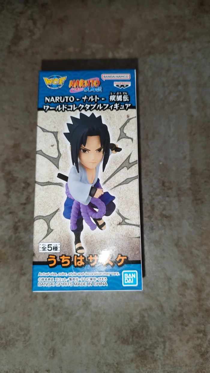Figurine Naruto Uchiha Sasuke WCF World Collectable Figure