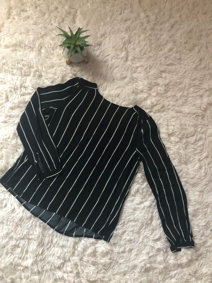 Blouse à rayures