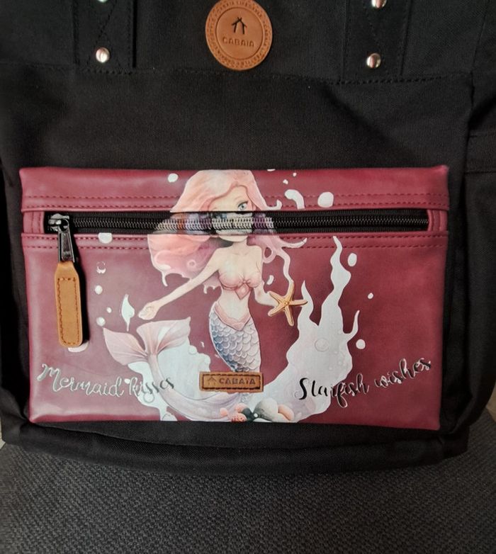 Pochette cabaïa custo sirène Arielle - photo numéro 2