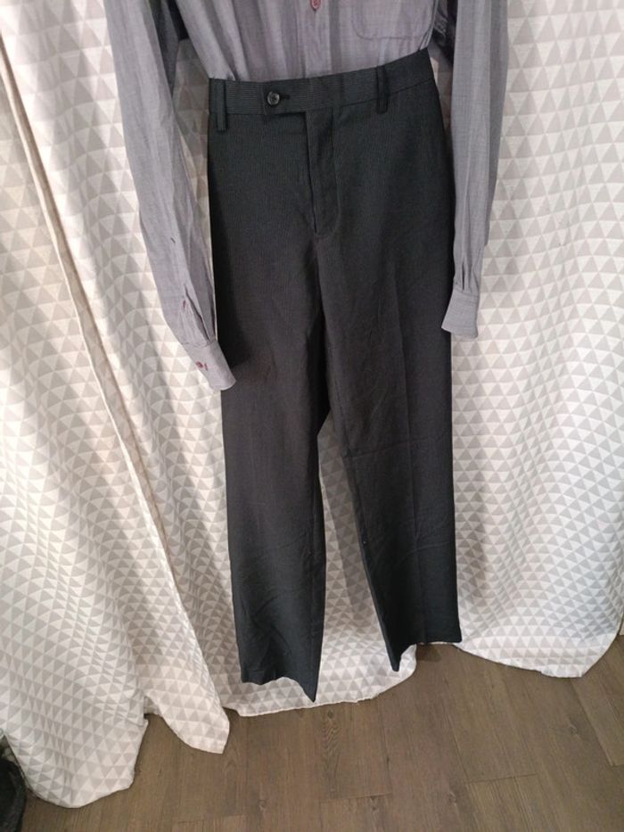 Pantalon à pince devred taille 42