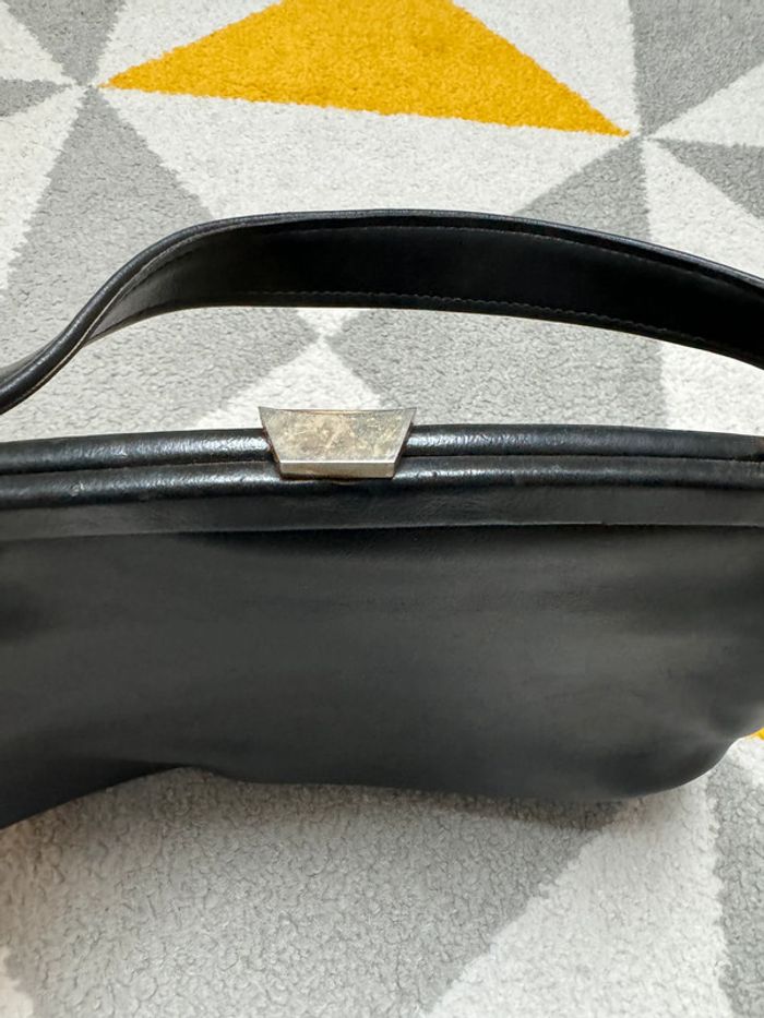 Sac à main en cuir vintage - photo numéro 3