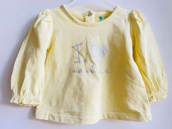 T shirt manches longues T 3 mois "Tape à l'oeil"