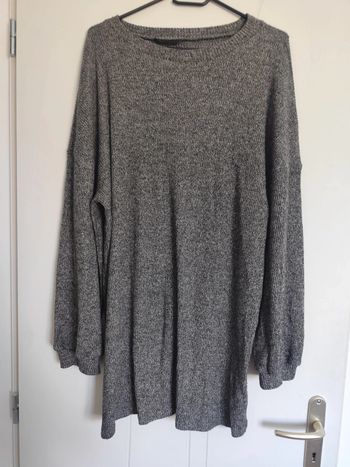 Robe ML gris chiné