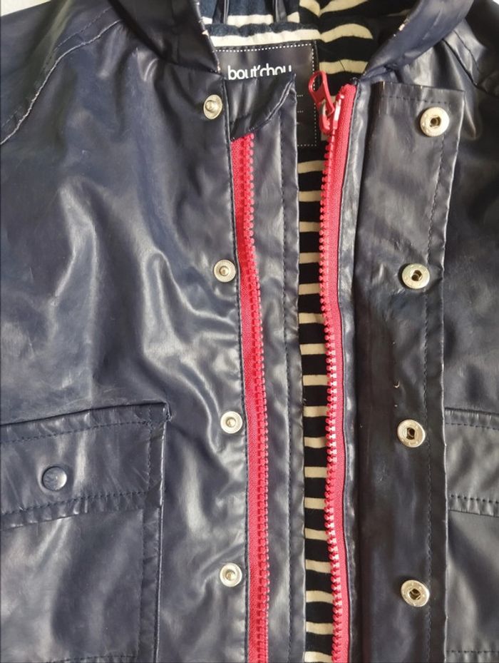 Imperméable bleu marine bout'chou - photo numéro 4