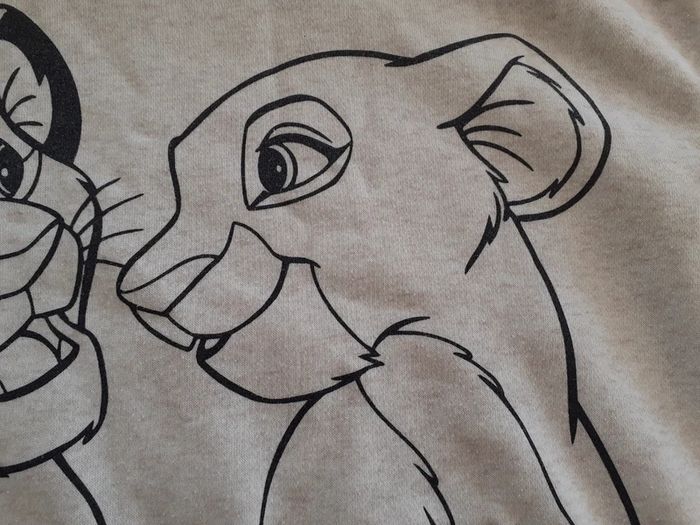 Sweat le roi lion  taille 2XS - photo numéro 6