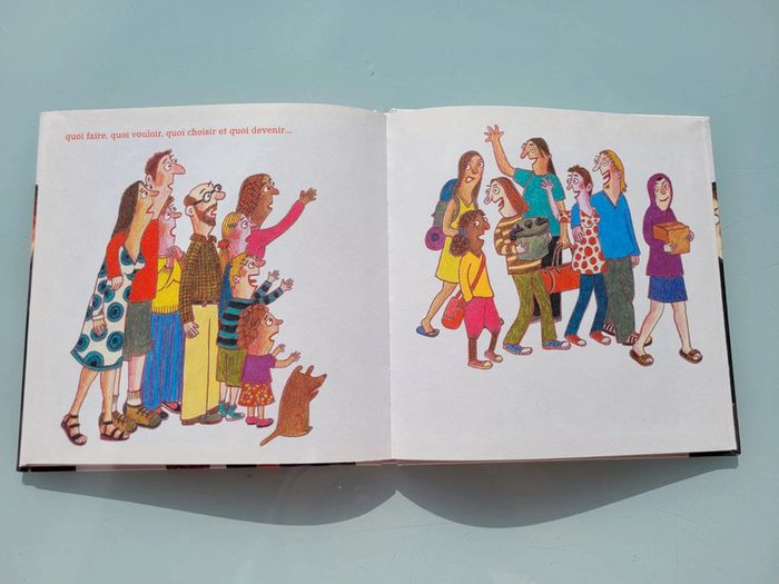 Livre Tout le monde à dos, Annie Agopian, Claire Franek, editions Rouergue, #livreenfantmooglou - photo numéro 6