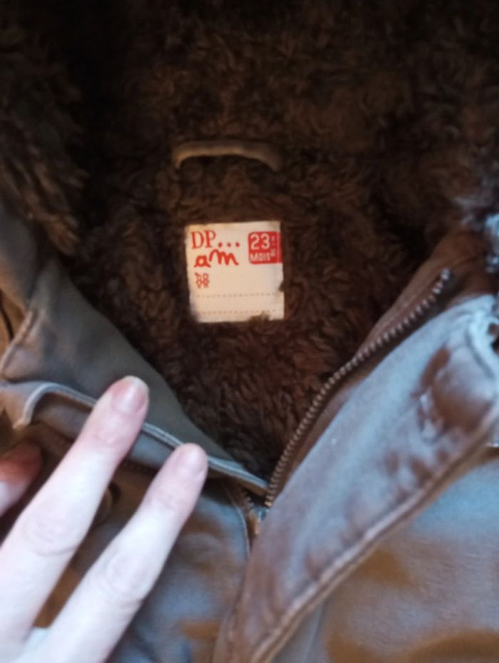 Manteau garçon fourré 23 mois du pareil au même - photo numéro 2