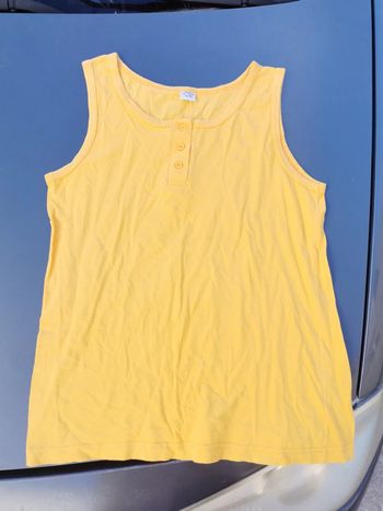 Débardeur jaune 38/40