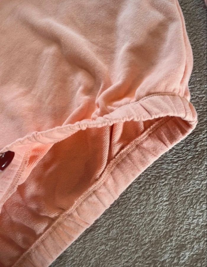 pull crop top à capuche, Champion, rose clair - taille L 🌸 - photo numéro 3