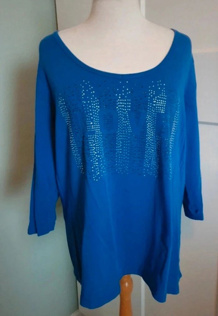 Ms mode tee shirt bleu