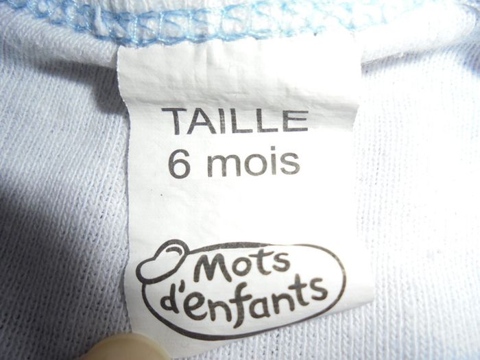 bodies manches longues 6 mois et 9 mois - photo numéro 3