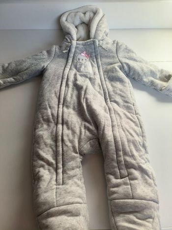 Combi pilote combinaison d'hiver fille 9 mois