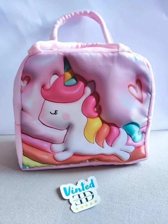 Lunch bag isotherme licorne neuf