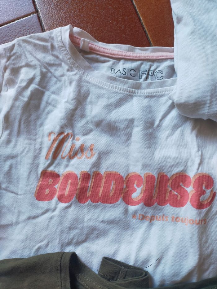 Lot tee shirt fille manches longues 12 ans - photo numéro 2