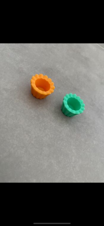 Jouets Miniature 2 petits moules à gâteaux