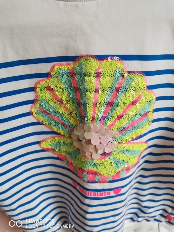 Sweat comme neuf 5 ans Billieblush - photo numéro 2