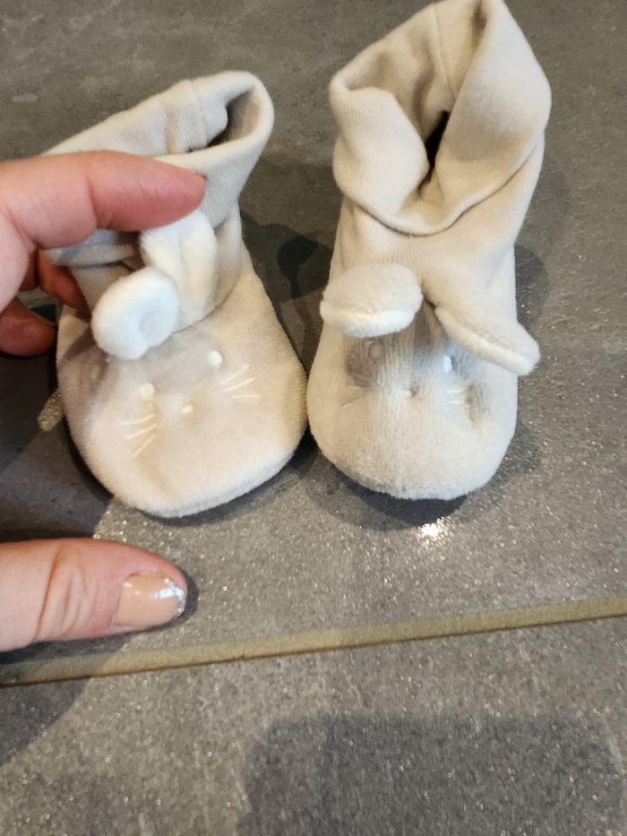 Paire de chaussons bébé