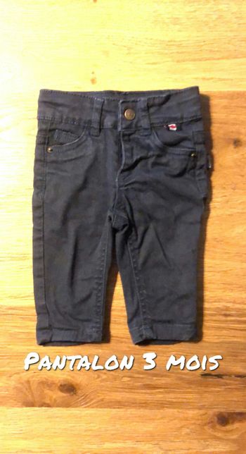 Pantalon 3 mois garçon