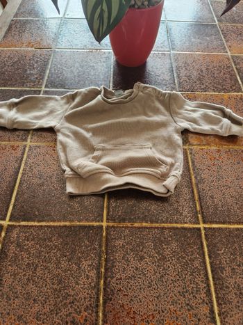 Sweat poche ventrale