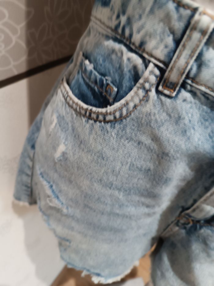 Short jean femme t m - photo numéro 2