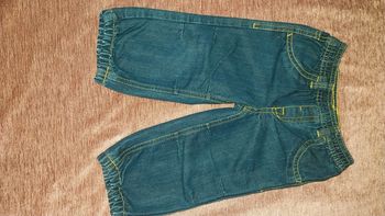 Jean baggy bleu brut neuf bébé garçon 18 mois