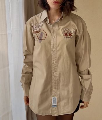 Chemise La Martina beige XL - très bon etat