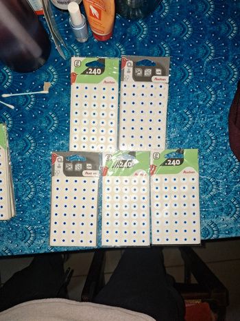 Lot œillets 5 paquets