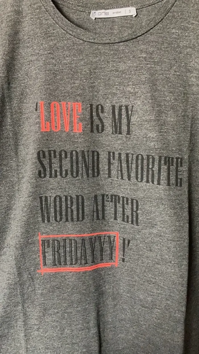 T-shirt gris - photo numéro 2