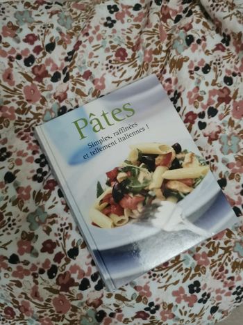 Livre recettes pâtes