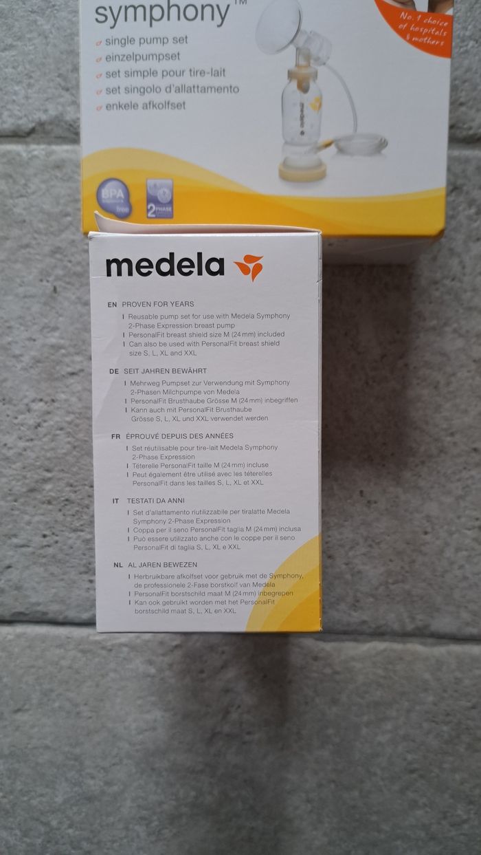Lot de 2 sets pour tire lait medela - photo numéro 2