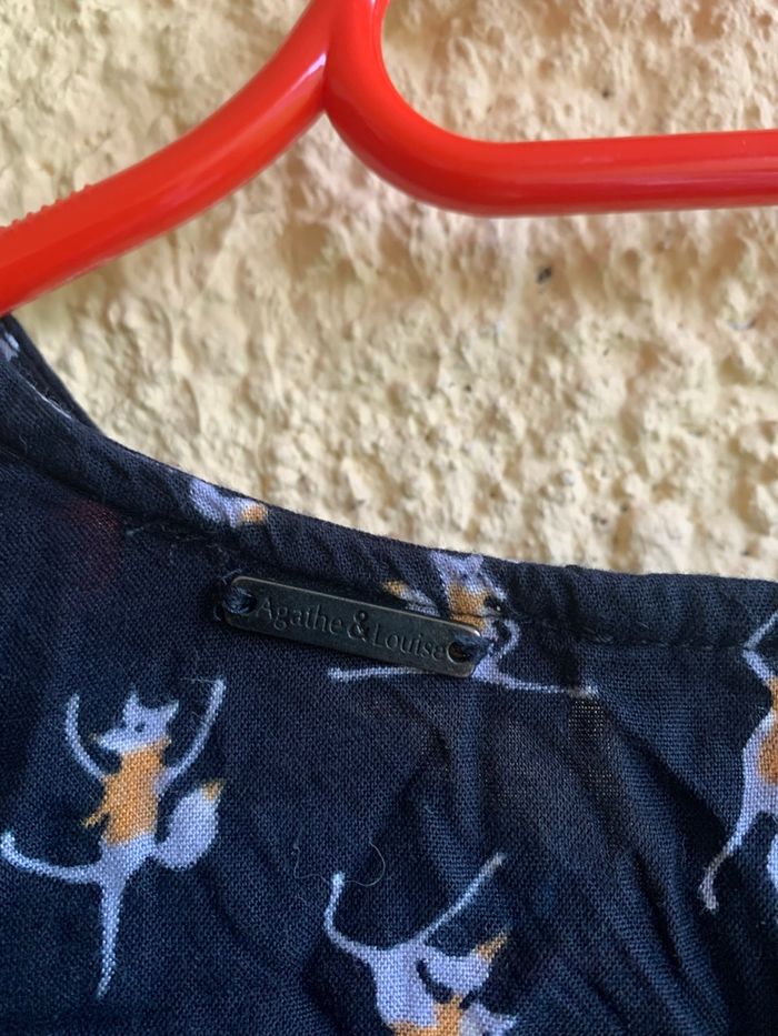 Blouse / tunique viscose Agathe & Louise taille 38 ( sera repassé avant envoi) - photo numéro 6