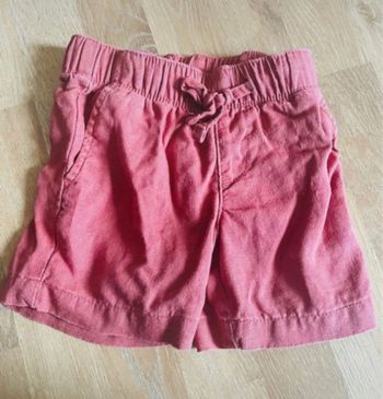 Short en Lin Monoprix Premium