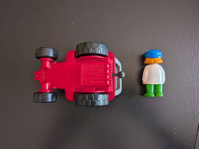 Playmobil 123 tracteur fermière 6796 - photo numéro 3