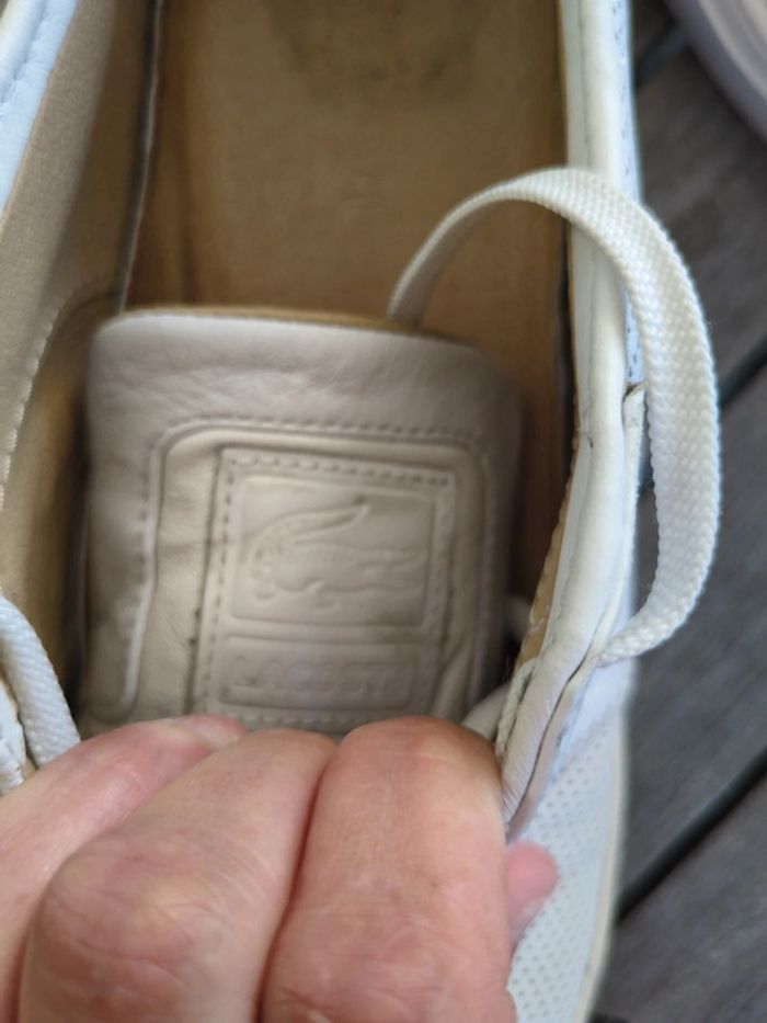 Basket chaussures homme Lacoste 44 - photo numéro 2