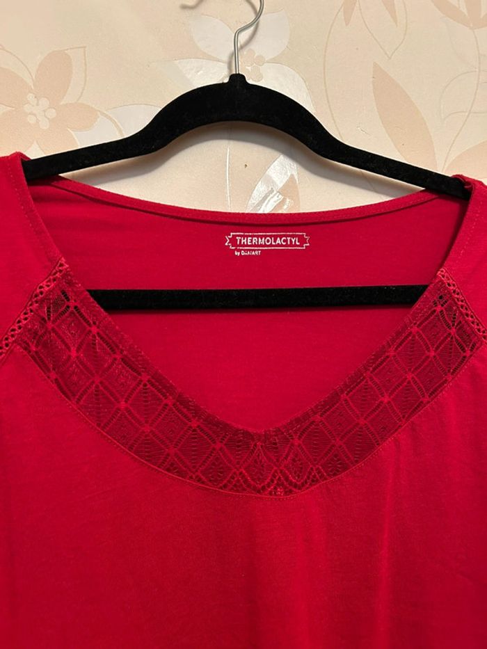 T-shirt rouge taille XL - photo numéro 3