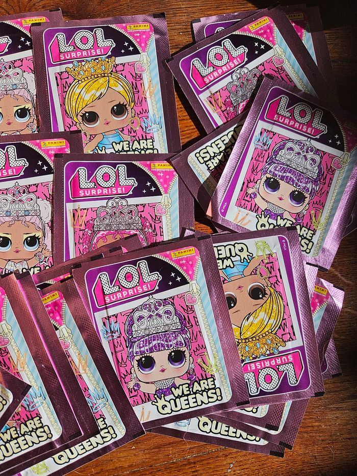 Lot pochettes LOL panini - photo numéro 4