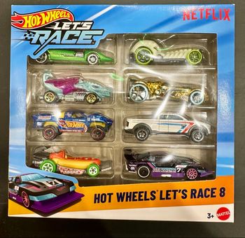Hot Wheels - Pack GT Scorcher - 8 véhicules